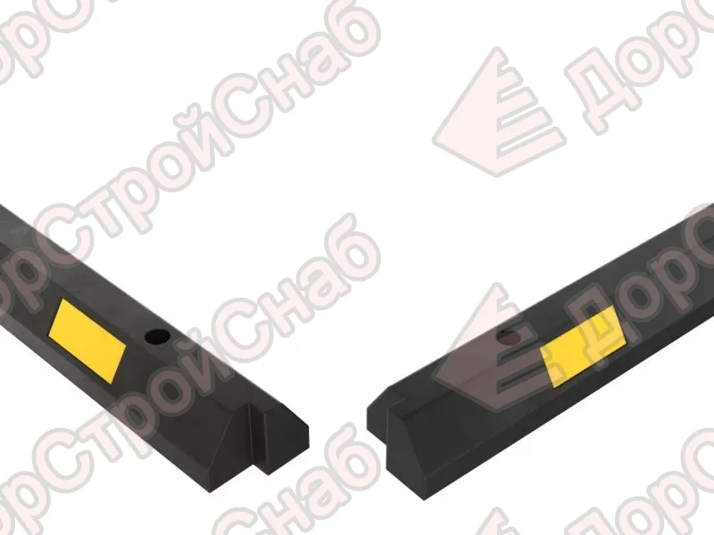 КР-2,0 Отбойник для парковки резиновый (2000х150х100 мм)