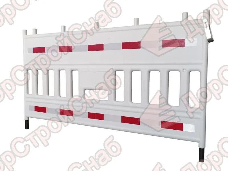 Временное переносное ограждение «Лайт» (1100х2000 мм)