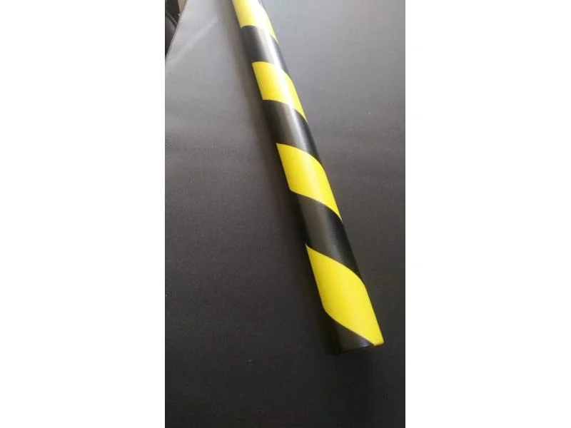 Демпфер угловой гибкий из вспененного полиэтилена, круглый, разрез 2смх2 см