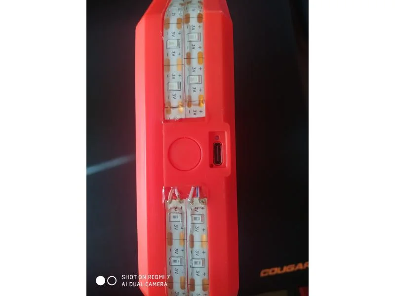 Мигающее конусное кольцо ГОЛОСОВОЕ