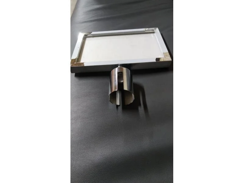 Табличка (металл) на парфлекс 215х305 мм, двусторонняя